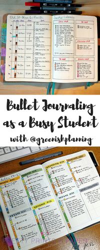 Use the bullet journal to stay sane as a student - check out tips from Jady on the blog today!