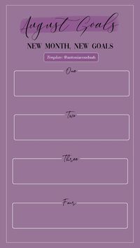 August Goals Instagram Story Template by @antoniaconduah #gtkm #instastory #instagramtemplate #instagramstory #checklist #bucketlist #storytemplate #instagramstorytemplate #august #auguststorytemplate #augusttemplate #goalstemplate