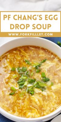 If you're craving comfort in a bowl, look no further than Pf Chang's Egg Drop Soup Recipe.