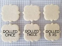 These Soft No-Spread Sugar Cookies are the perfect roll out Vanilla Sugar Cookies for Royal Icing. They also roll out easily with little to no mess.