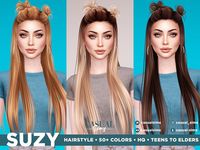 Suzy Hairstyle | Casual Sims on Patreon