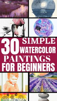 Like simple watercolor paintings as an artist ? If you're a beginner and don't have any idea of how to paint then you're in the right place. These watercolor paintings are very simple and you'll just love them. Come and try these watercolor paintings