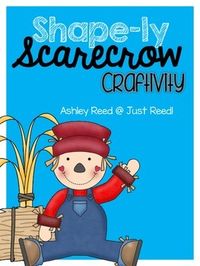 I wrote this original poem and included the shapes you need to make a cute Shape Scarecrow. You can copy the shapes on colored card stock or construction paper...or you can have students color the scarecrows themselves. This is a fun way to review 2-d shapes while enjoying the fall season.