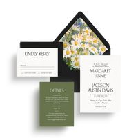 Invitation Suite (Mail-in Response) - Choose Your Colors