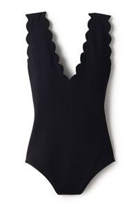 Marysia's Antibes Scallop One Piece Wide Strap Tank | Everything But Water