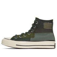 Converse Chuck 70 Hi 'Mono Patchwork - Black Forest' Black/Forest Green/Egret/Sand 167138C