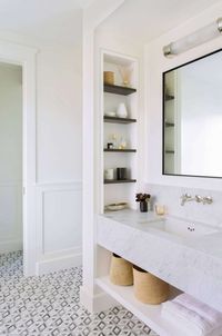 15 Between the Studs Bathroom Storage Ideas