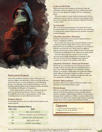 Pestilence Domain | Spread poison and disease with this timely Cleric subclass! GM Binder link in the comments. : UnearthedArcana