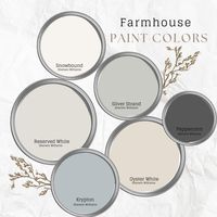 The Best Farmhouse Color Palette with Trending Paint Colors - Start at Home Decor