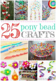 Brilliant pony bead crafts your kids will adore!