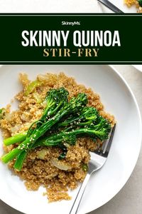 Skinny Quinoa Stir-Fry