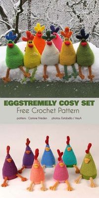 Eggstremely Cosy Set Free Crochet Pattern | Your Crochet