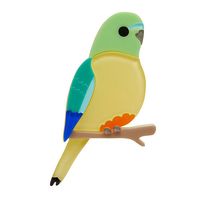 Radiant Rambler Parrot Brooch by Erstwilder Quirks! Handcrafted Goods & Unique Gifts