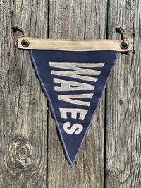 Surf Flags and pennants are handmade by Waxed Surf Flags, these vintage styled heirlooms that pays homage to surf spots and beach towns in the USA and around the world. Great gifts for the surfer or beach lover. They only get better with age. A unique beach gift.