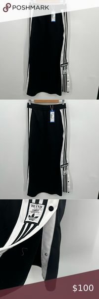 Check out this listing I just found on Poshmark: Adidas Adibreak Maxi Skirt Snap Button Sides NWT SAMPLE S. #shopmycloset #poshmark #shopping #style #pinitforlater #adidas #Dresses & Skirts