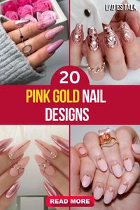 Elevate your style with these chic pink and gold nail designs. Whether you're looking for something subtle or bold, these nails add a touch of luxury to any outfit. Perfect for any season, these trendy designs will keep your nails looking fresh and fabulous.
#PinkGoldNails #ChicNailDesigns #StylishNails #NailArtGoals #FashionForwardNails