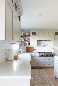 Soft neutral kitchen remodel