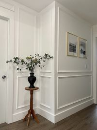 how to install picture frame molding accent wall