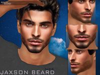 The Sims Resource - [Patreon] Jaxson Beard N23