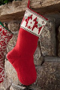 Ravelry: Dalahast Stocking pattern by Amanda Scheuzger