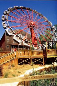 Oklahoma City, OK - Frontier City.  Amusement park that originally opened in 1958, utilizing the western town created for the Oklahoma State Fair. The park boasts roller-coasters, other thrill rides, children's rides, games, concerts and more.