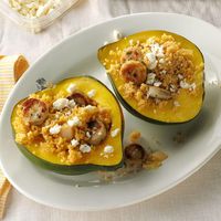 Couscous & Sausage-Stuffed Acorn Squash