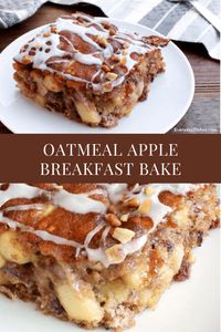 Oatmeal Apple Breakfast Bake Recipe - Everyday Dishes