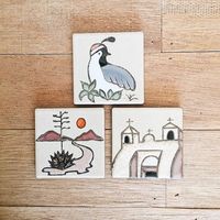 Taprūt. Vintage Shop. on Instagram: “Cutest desert tiles are waiting for you to get creative with! Listed in the shop! Link in…”