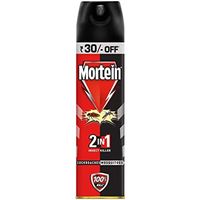 Mortein 2 In 1 Mosquito And Cockroach Killer Spray - 400Ml | Lemon Fragrance | 100% Kill Guarantee, Pack Of 1