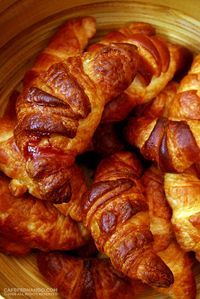 Authentic Buttery Flaky Croissants 4 - Julia Child's Recipe via Dorrie Greenspan.  Made these over the weekend and they are AMAZING!