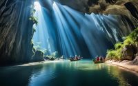 Explore Son Doong Cave, Vietnam's remarkable subterranean wonder with vast chambers and a hidden river. Discover the world's largest cave!