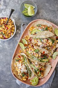 Seared Chicken Tacos with Street Corn Salsa - The Defined Dish