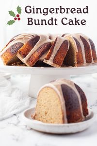 This gingerbread bundt cake recipe is perfectly spiced and irresistibly moist. Get baking and let’s make your kitchen smell like holiday magic!