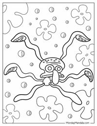 20 Squidward Coloring Pages (Free PDF Printables)