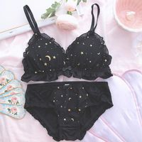 Product ID: MK9030 Material: Cotton Color: White, Black Gender: Women Size Info. M: 70ABC/75AB, Hips 85-92 cm L: 75BC/80AB, Hips 92-98 cm All measurements are approximate and can vary slightly. Please check size info. before order.