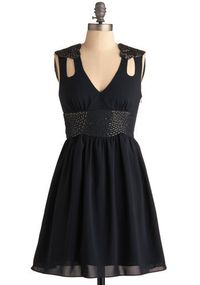 ModCloth Navy I'll Go Dress    Ideas for Maid of Honor Dress for myself for a friend's wedding.