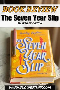 Book Review of the Adorable - The Seven Year Slip by Ashley Poston If you are looking for a cute, sweet romance book that is light on spice, this is an easy book recommendation to give. Add this book to your bookshelves if you are looking for a contemporary romance with a touch of magical realism to add a different little twist. We would definitely say this is a book to read or add to your beach reads book list.