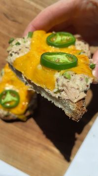 Spicy tuna melts filled with amazing flavor and a kick of heat from jalapeño & your favorite hot sauce. This easy, spicy tuna melt recipe is topped with melted sharp cheddar for the perfect, savory lunch or dinner that's packed with protein!