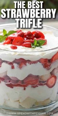 Strawberry Trifle