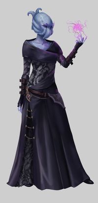 ArtStation - Illithya - DnD Character Concept Commission, Pencil Equipped