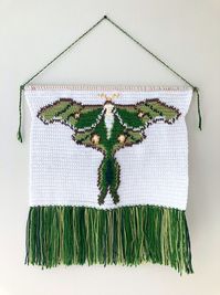 Luna Moth Tapestry