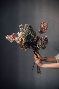 dried flowers - autumn colors