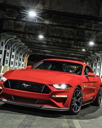 Ford Mustang GT Performance Pack Level 2 2018 Engine: 5.0L V8 Power: 343 kW / 466 hp Torque: 569 Nm / 420 lb-ft Weight: 1,681 kg / 3,706 lbs 0-100 kph: 4.1 seconds Top Speed: 250 kph / 155 mph