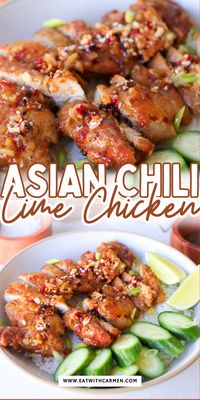 Need a bold chicken dish for your winter menu? My Asian sweet chili lime chicken is tangy, flavorful, and ready in just 20 minutes—perfect for a quick Christmas meal. Pin this for a festive dish packed with flavor!