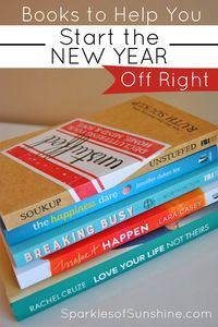 Start the new year off right with these books meant to encourage, motivate and inspire you.