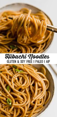 Gluten-Free Hibachi Noodles (Paleo, AIP, Vegan) - Unbound Wellness