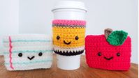 10 Crochet Cup Cozy Patterns - Fun Crochet Patterns