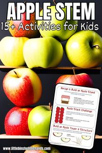 Apple STEM Activities For Kids - Little Bins for Little Hands