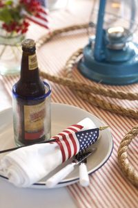 flag napkin holder