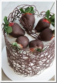 How To: Chocolate Cage Tutorial | DoughMessTic.com